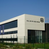 Bedrijfsgebouw Aluvision Deinze