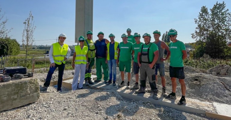premier colonne Traconord Steenvoorde