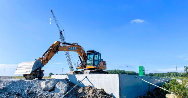 travaux de terrassement Traconord Steenvoorde