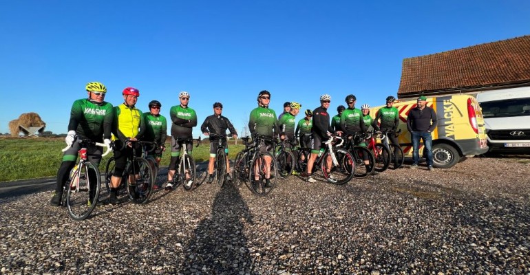 Frisse fietsrit op de Monteberg 